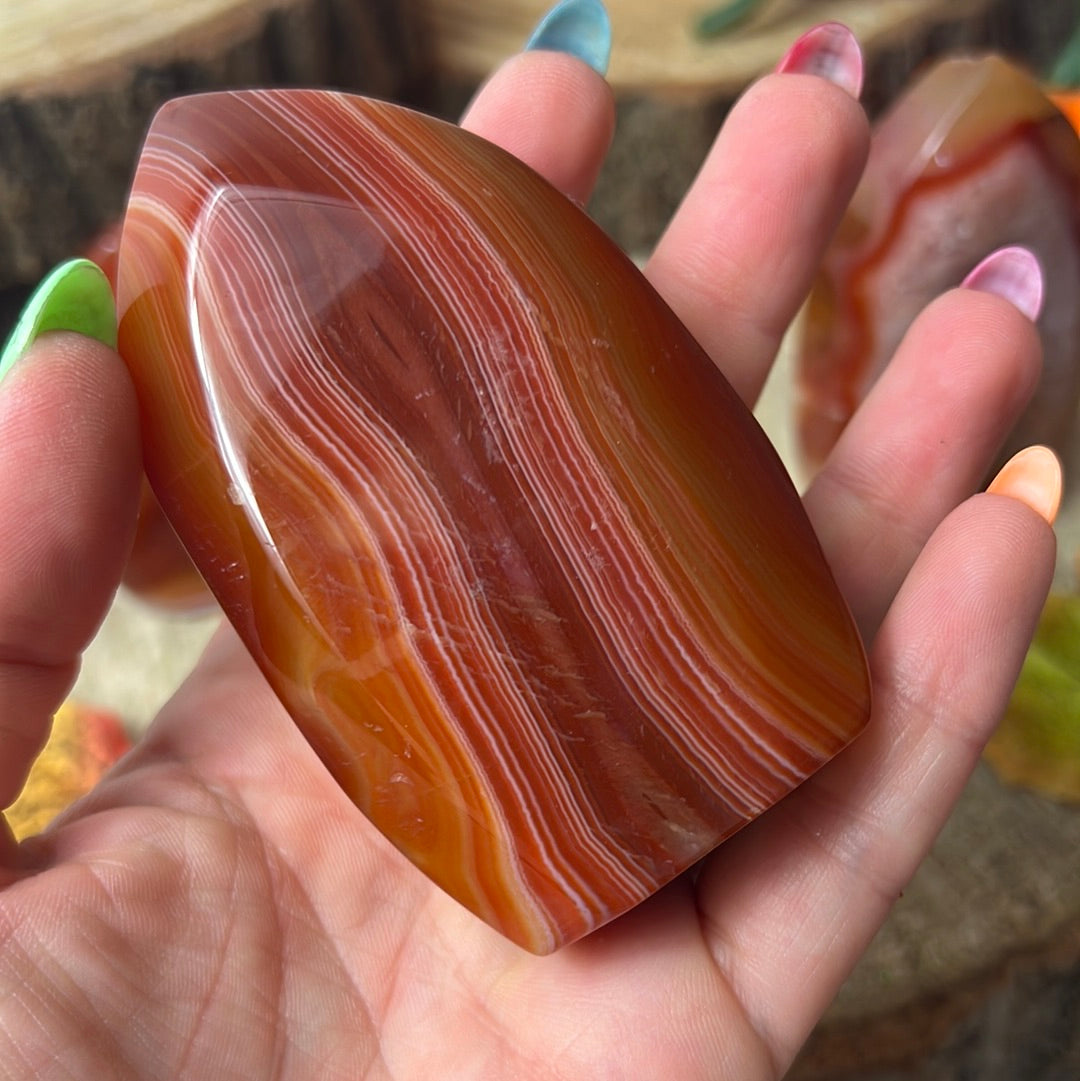 Banded Carnelian Freeform