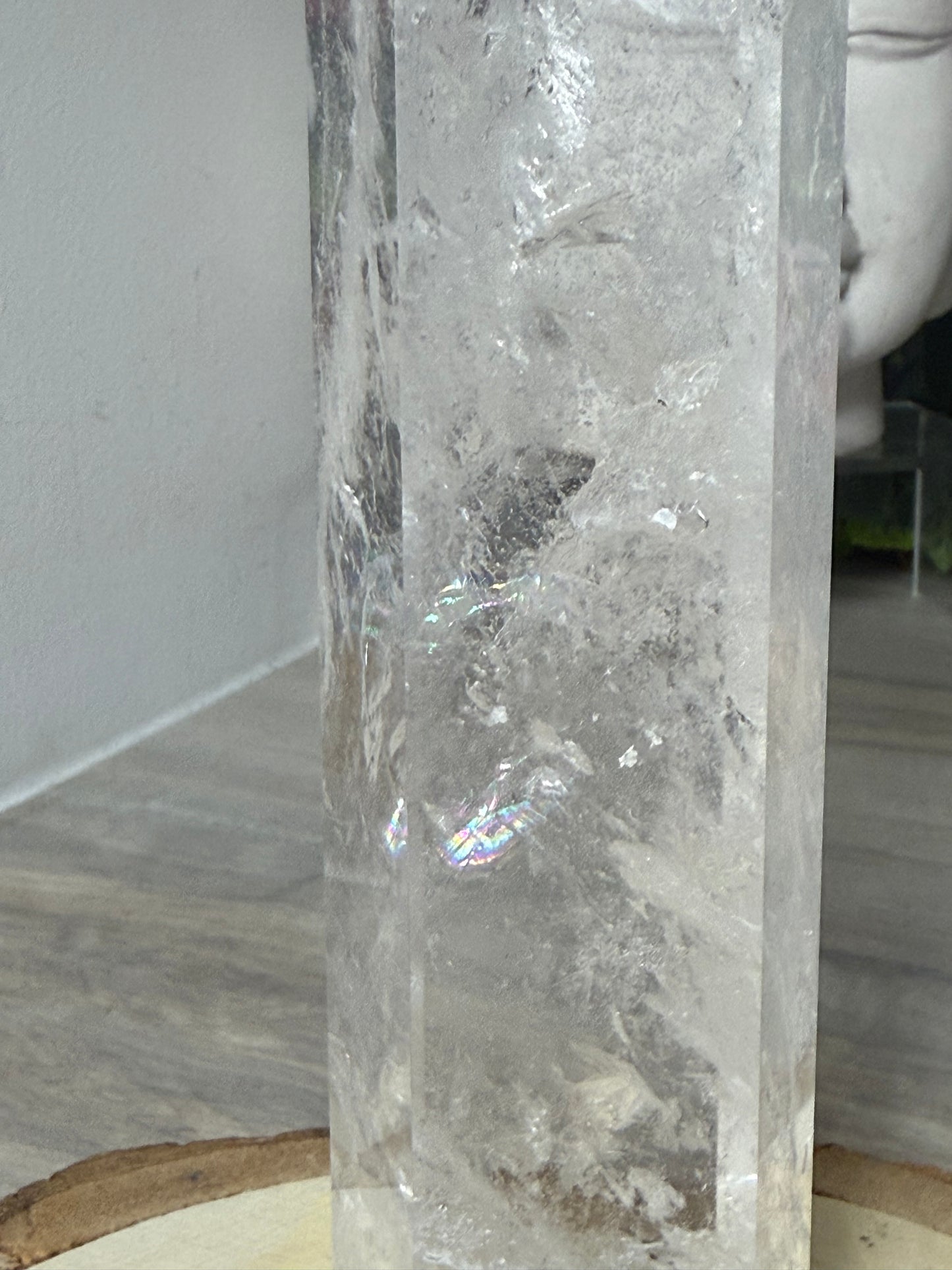 Large Clear Quartz Tower Point