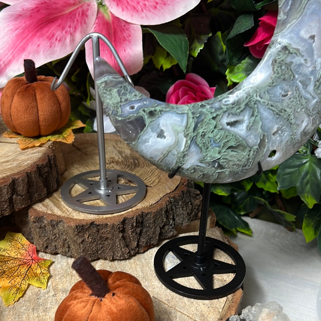 Star - stand Metal Display moon slice heart