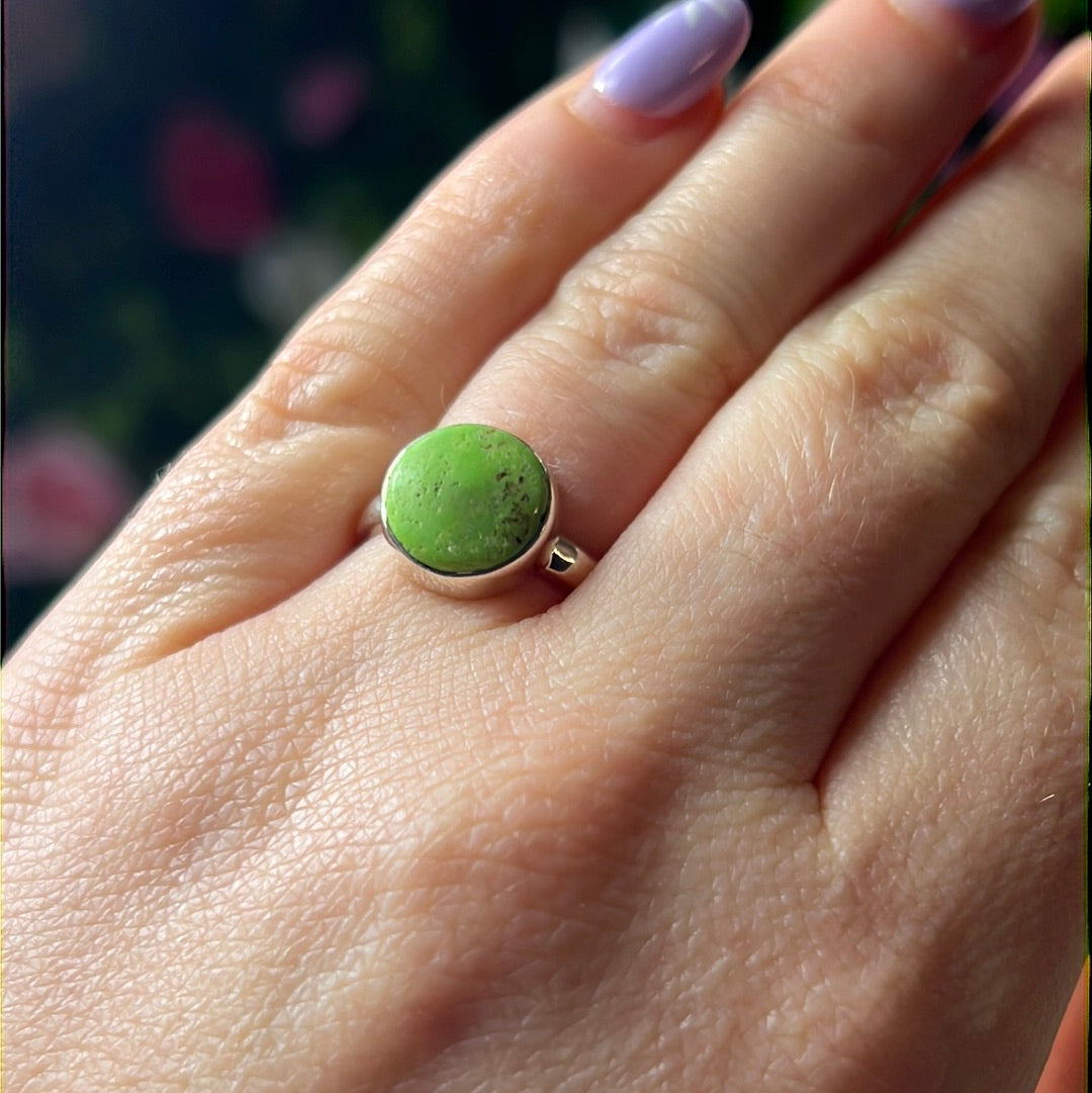 Gaspiete 925 Silver Ring - Size L 1/2 - M