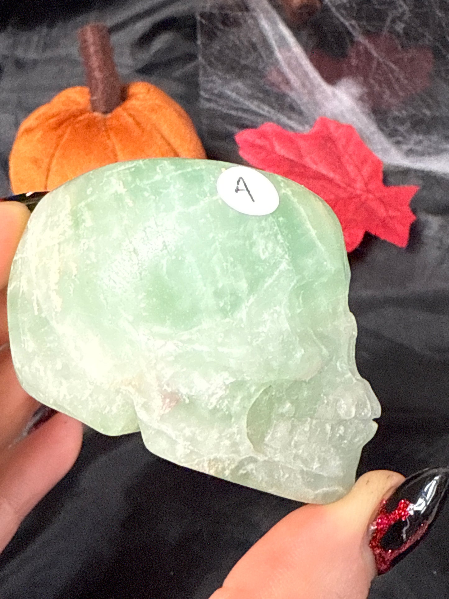Fluorite Skull