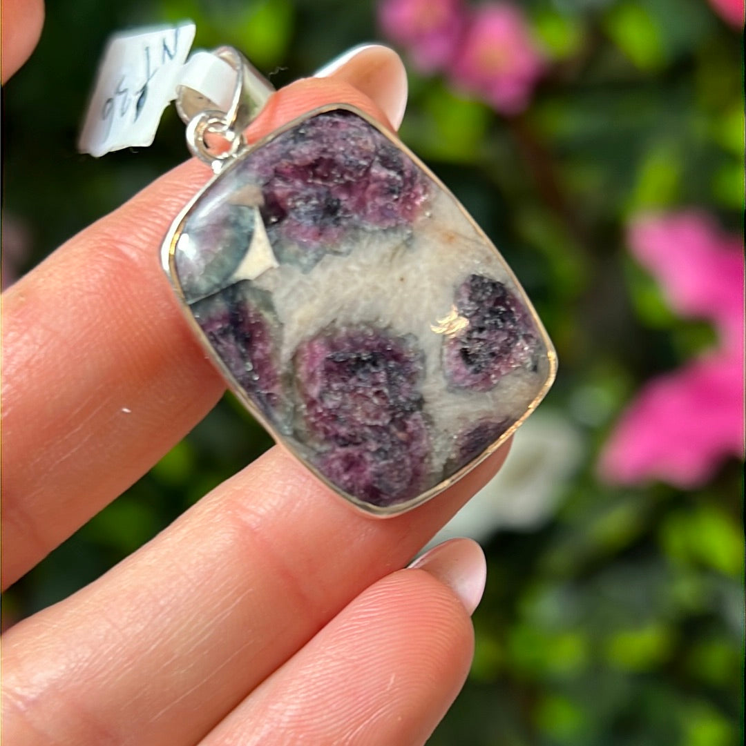 Namibian Tourmaline 925 Sterling Silver Pendant