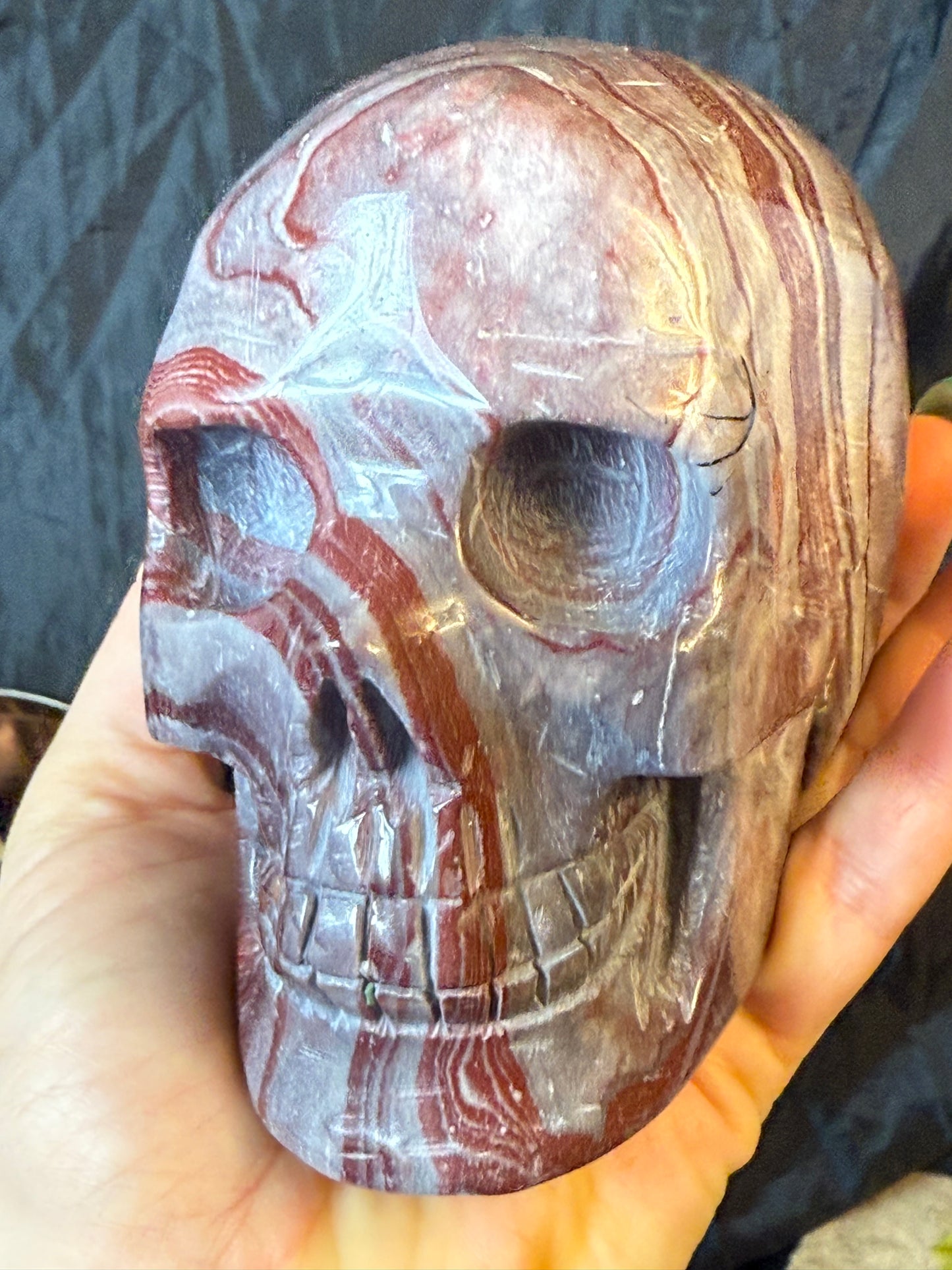 Jasper Red Skull