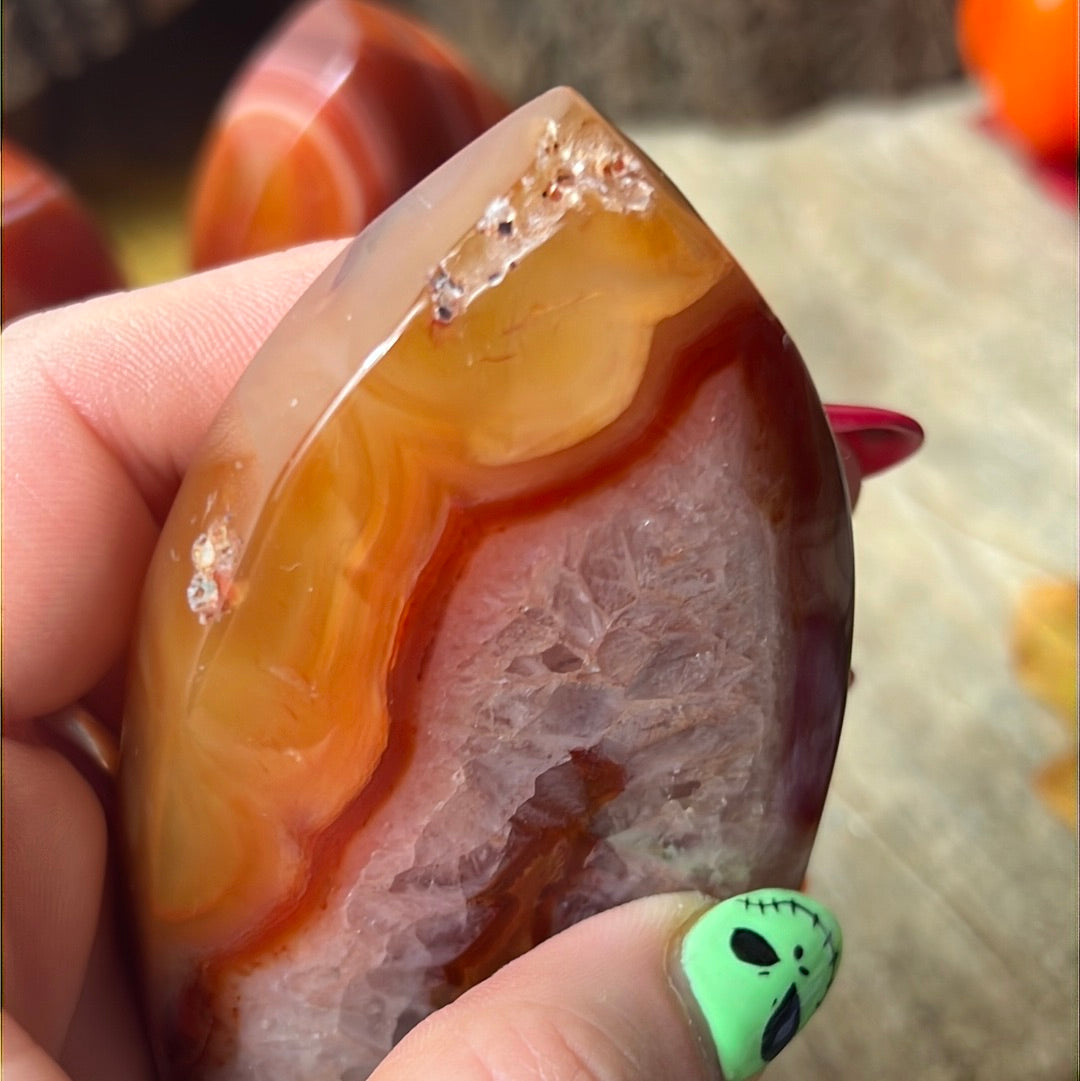 Banded Carnelian Freeform