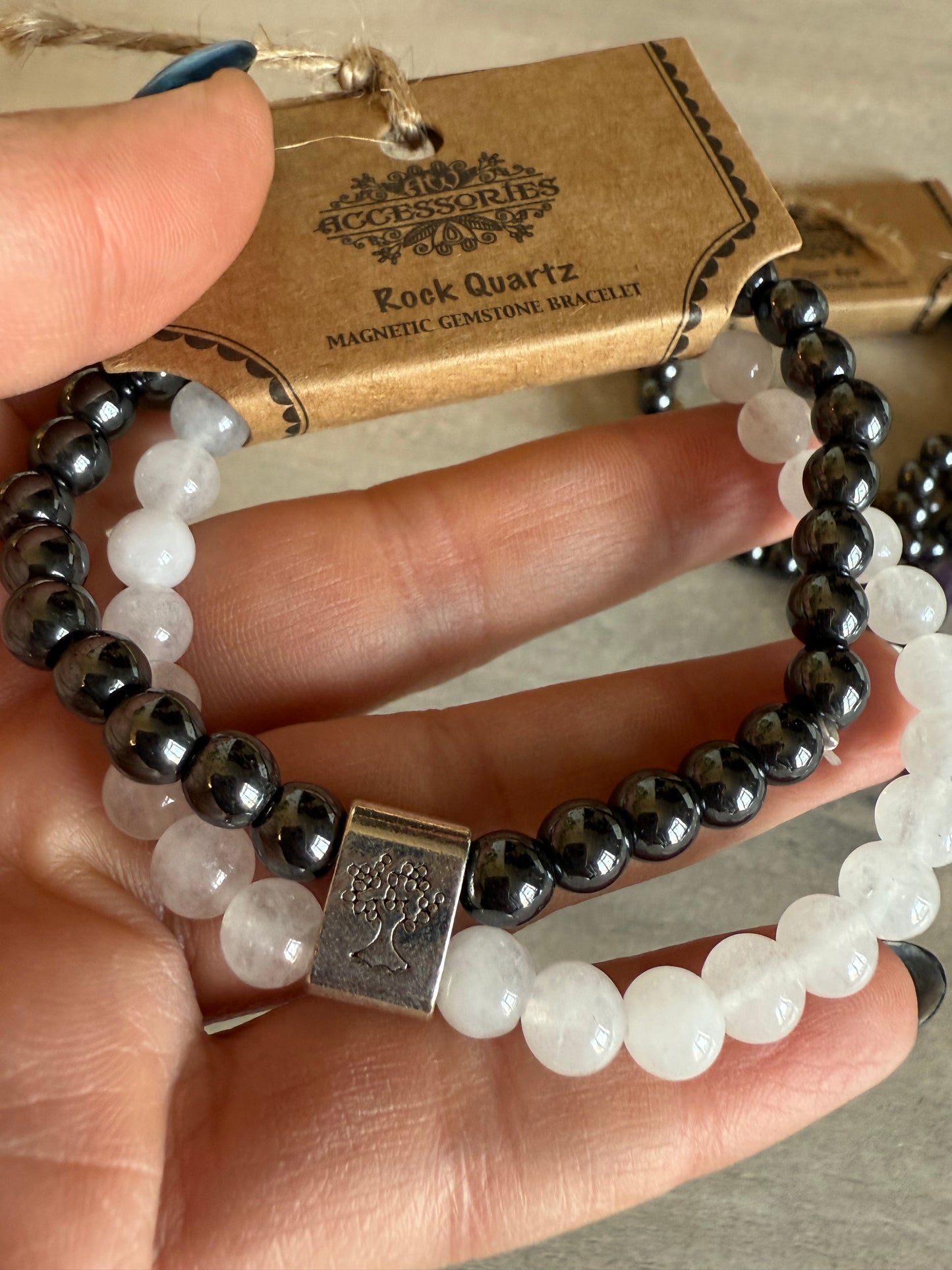 Duo Hematite Bracelet