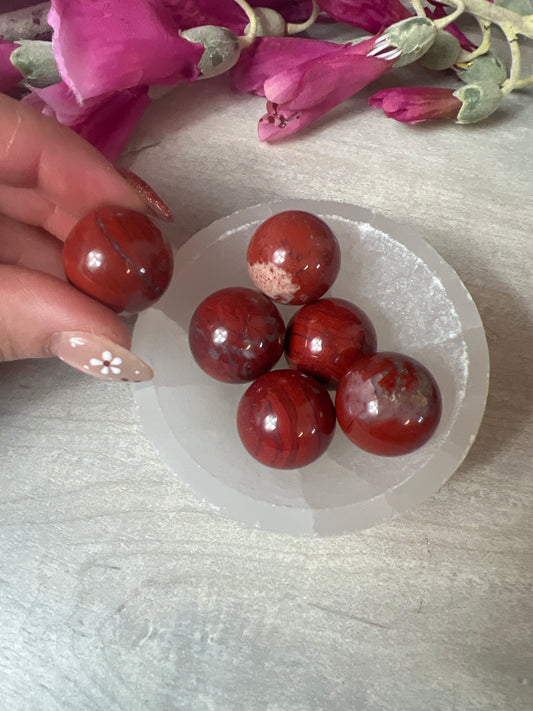 Red Jasper Sphere - 20mm