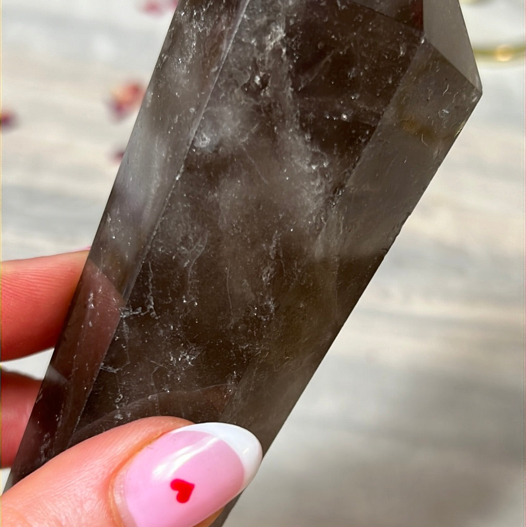 Statement Smoky Citrine Wand