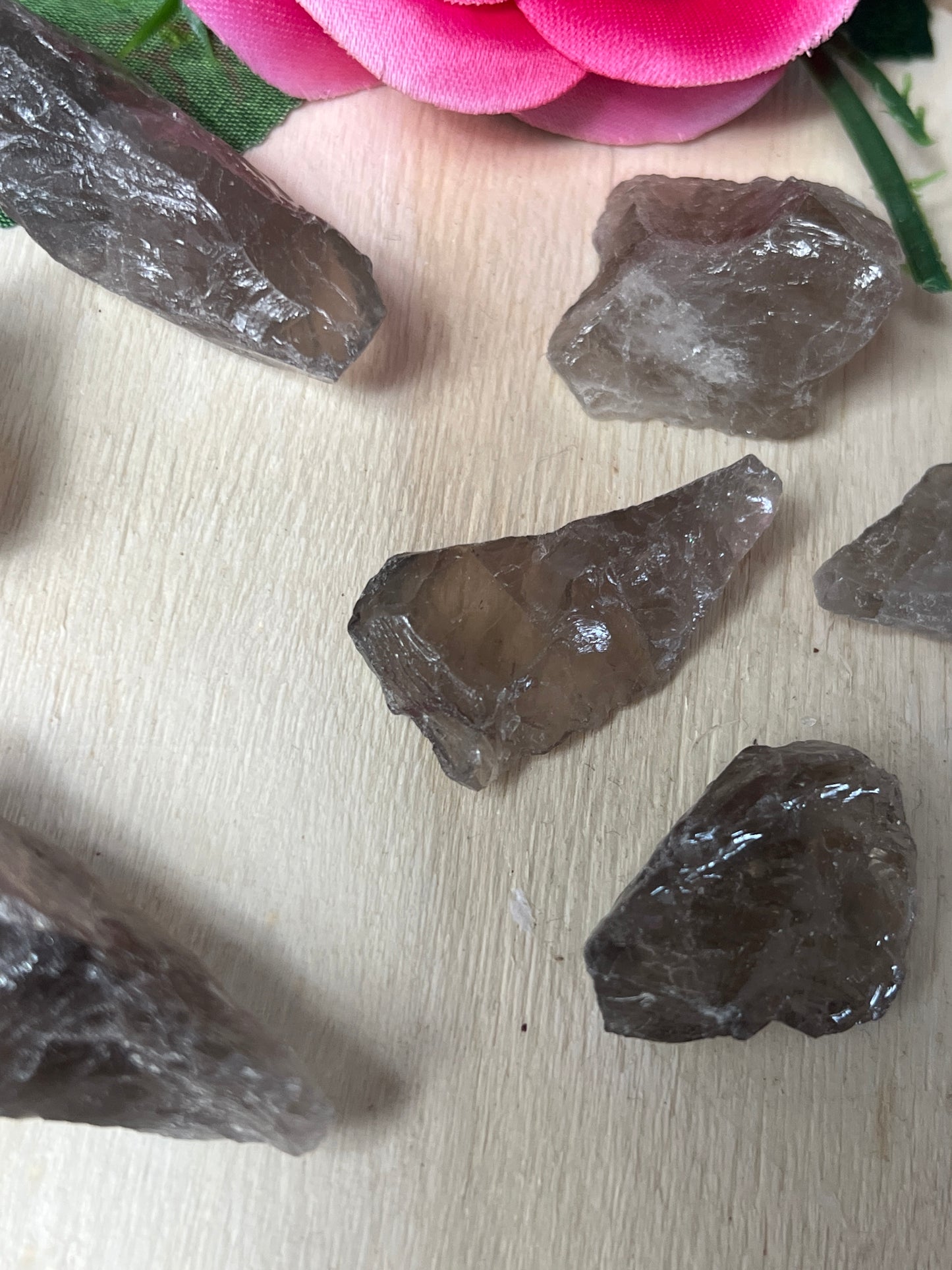 Raw Small Smoky Quartz Specimen Tumble