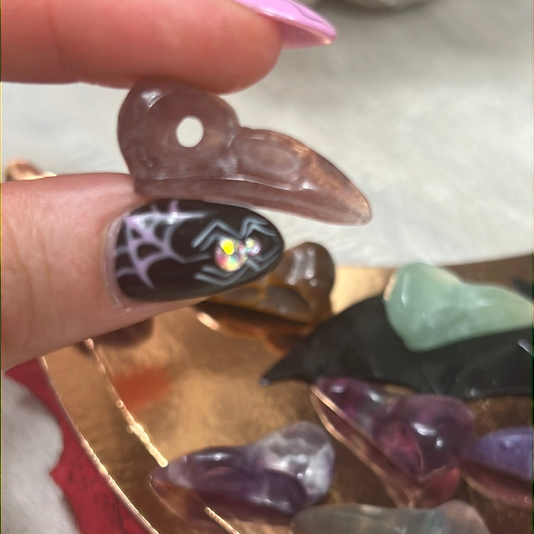 Mystery Baby Skull - Bird Crow Raven