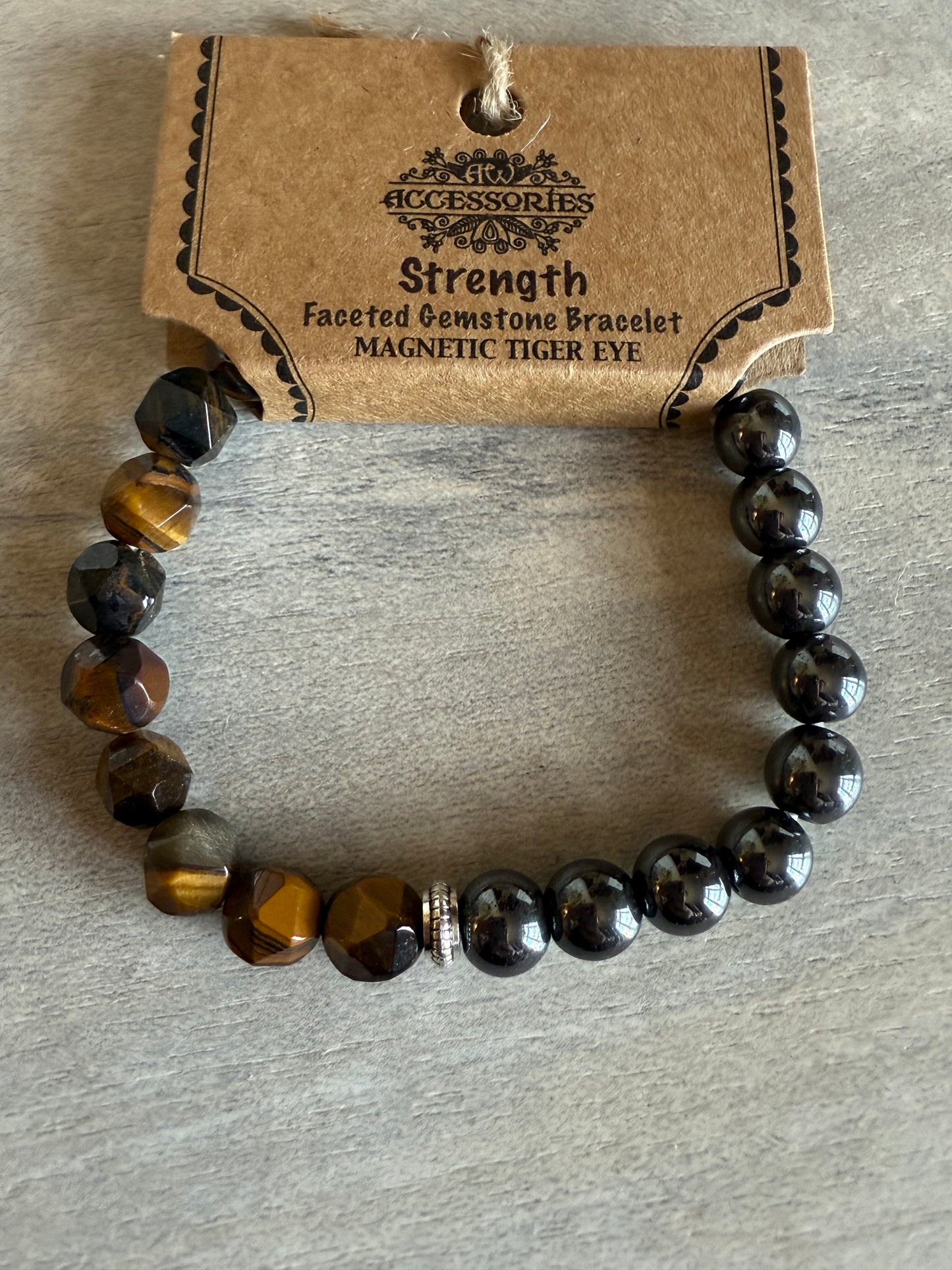 Hematite & Tigers Eye Bracelet