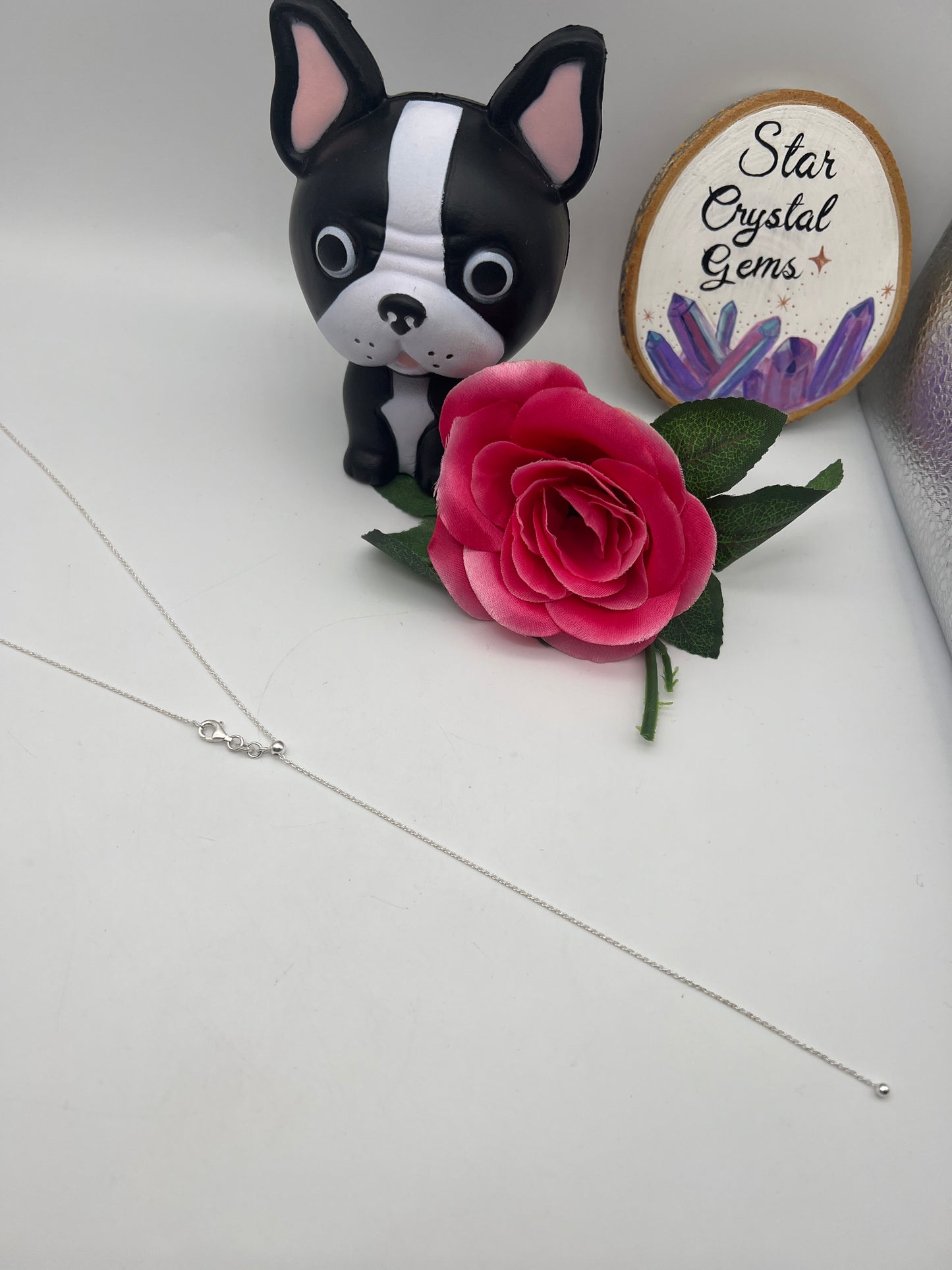 Slide Sliding Adjustable -  Sterling Silver 925 Chain