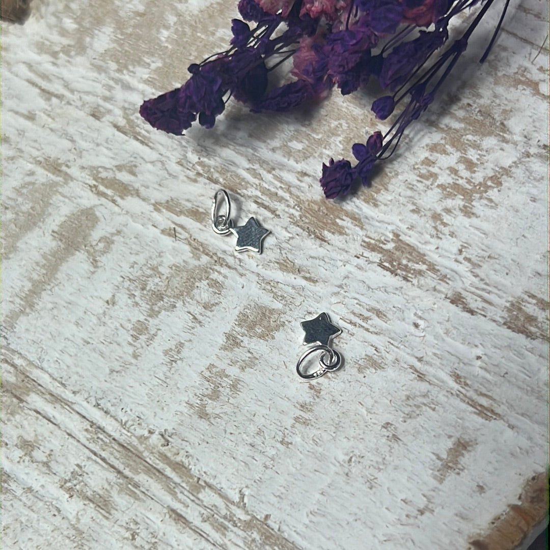 Star XS 925 Sterling Silver Pendant Charm