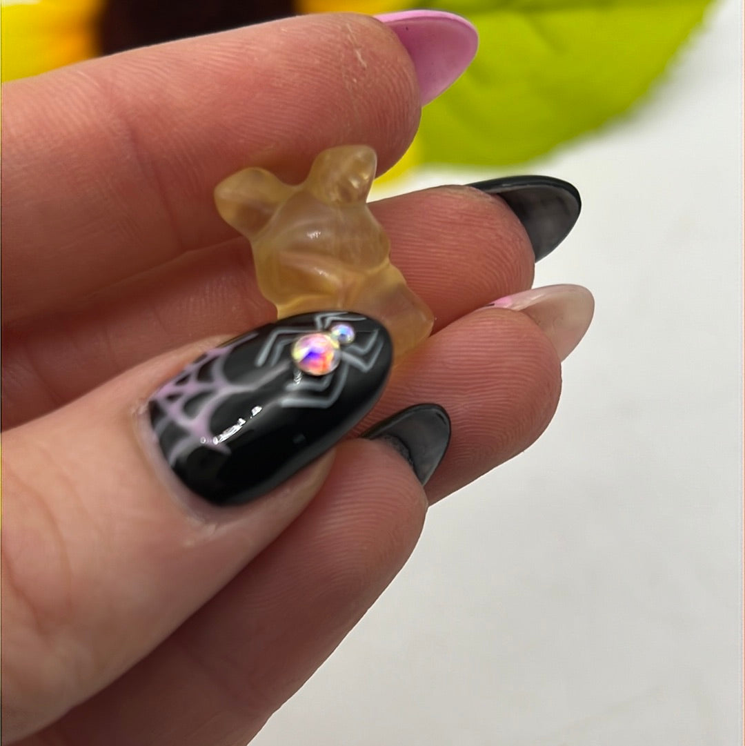 Mini Yellow Fluorite Pokémon Pikachu