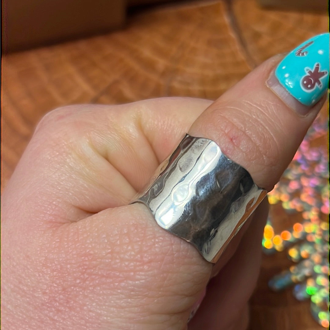 Tala Lani Silver Cuff - 925 Sterling Ring