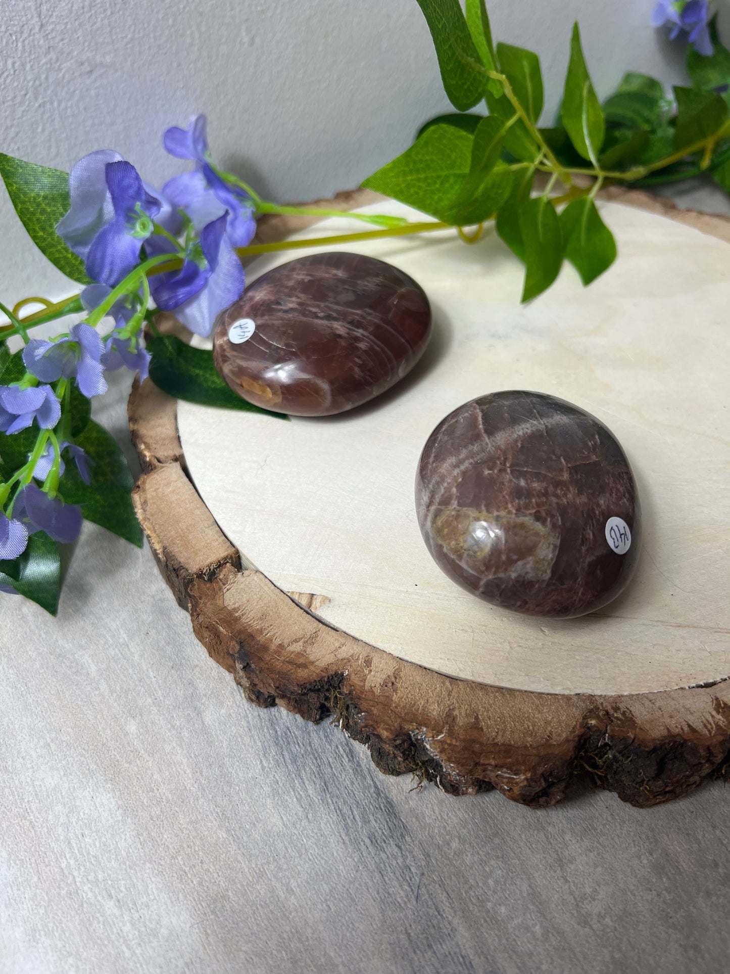 Peach Moonstone XL Palm