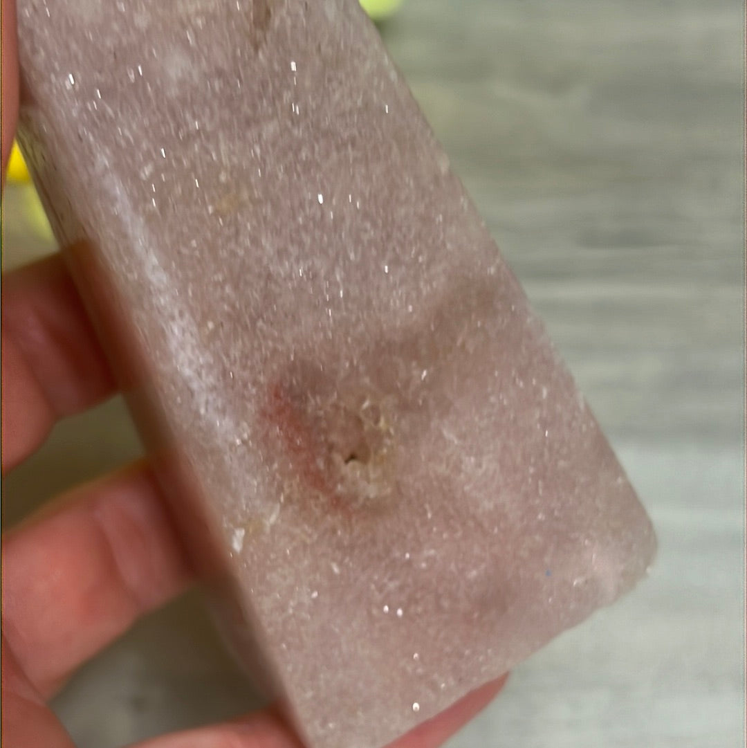 Brazilian Pink Amethyst Tower Point