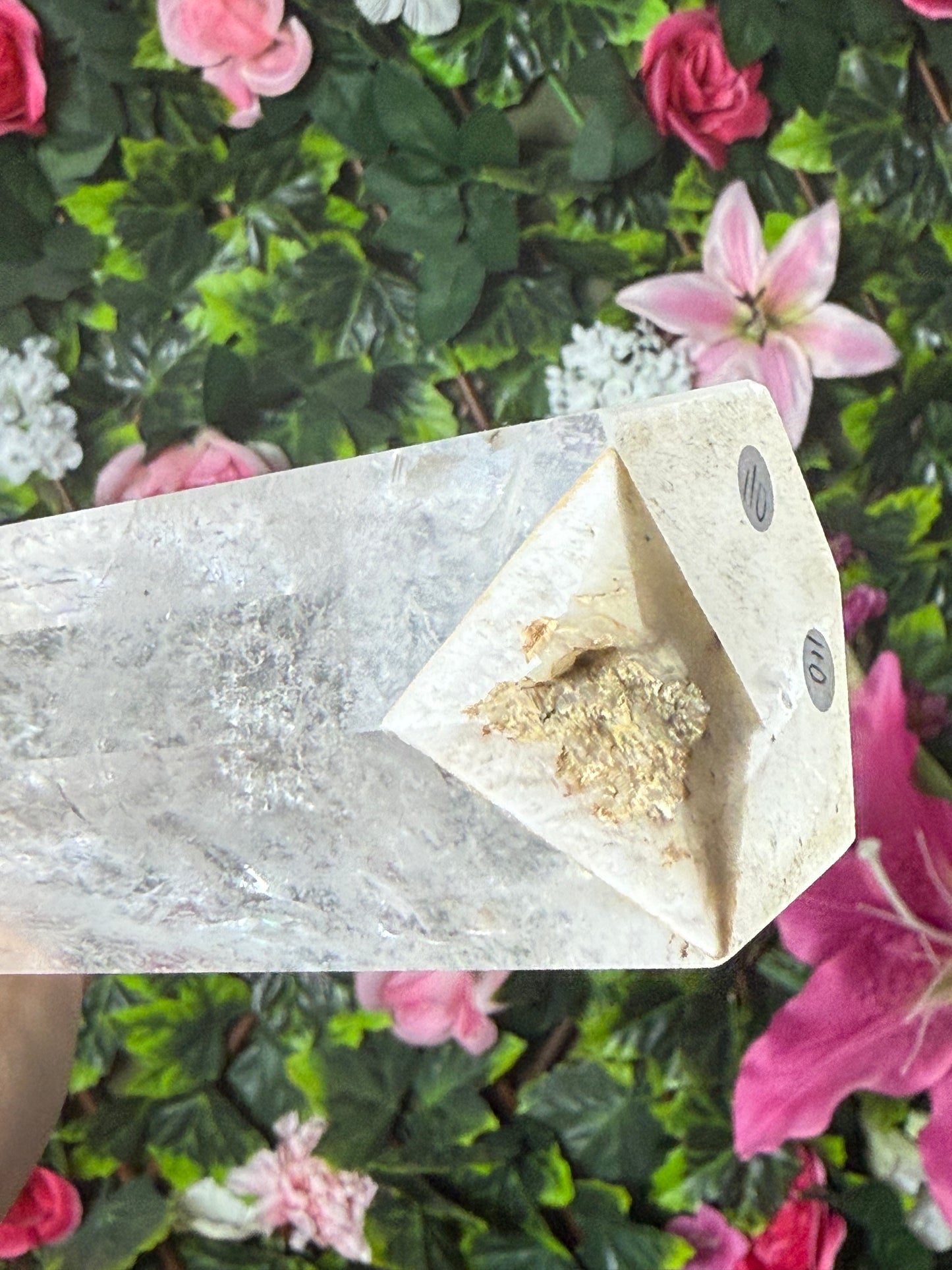 Large Clear Quartz Tower Point