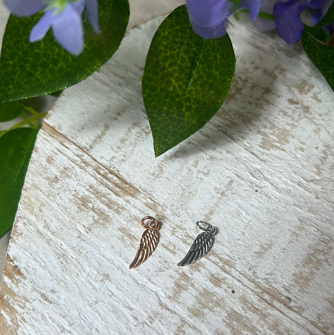 Angel Wing 925 Sterling Pendant Charm