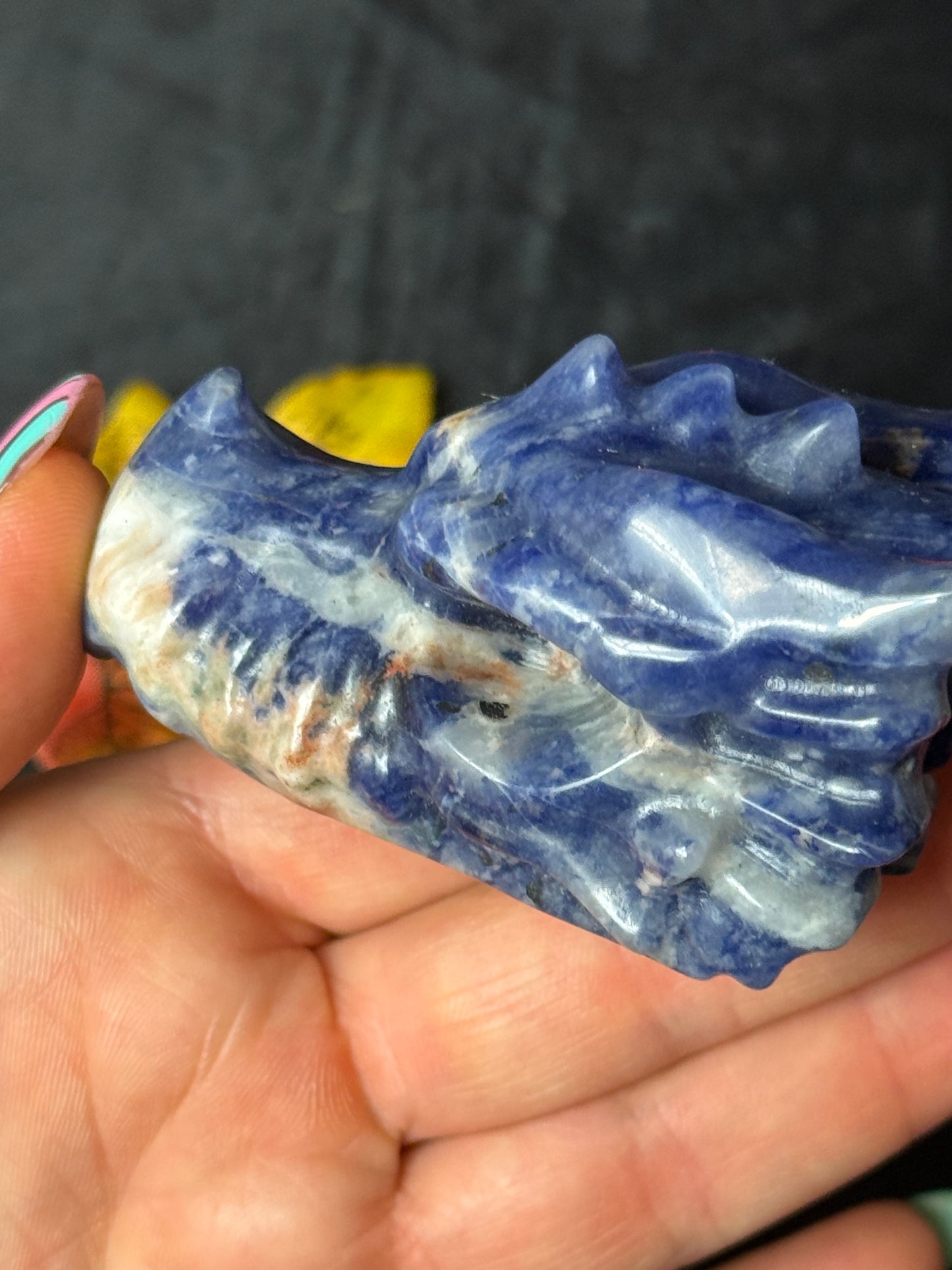 Sodalite Dragon