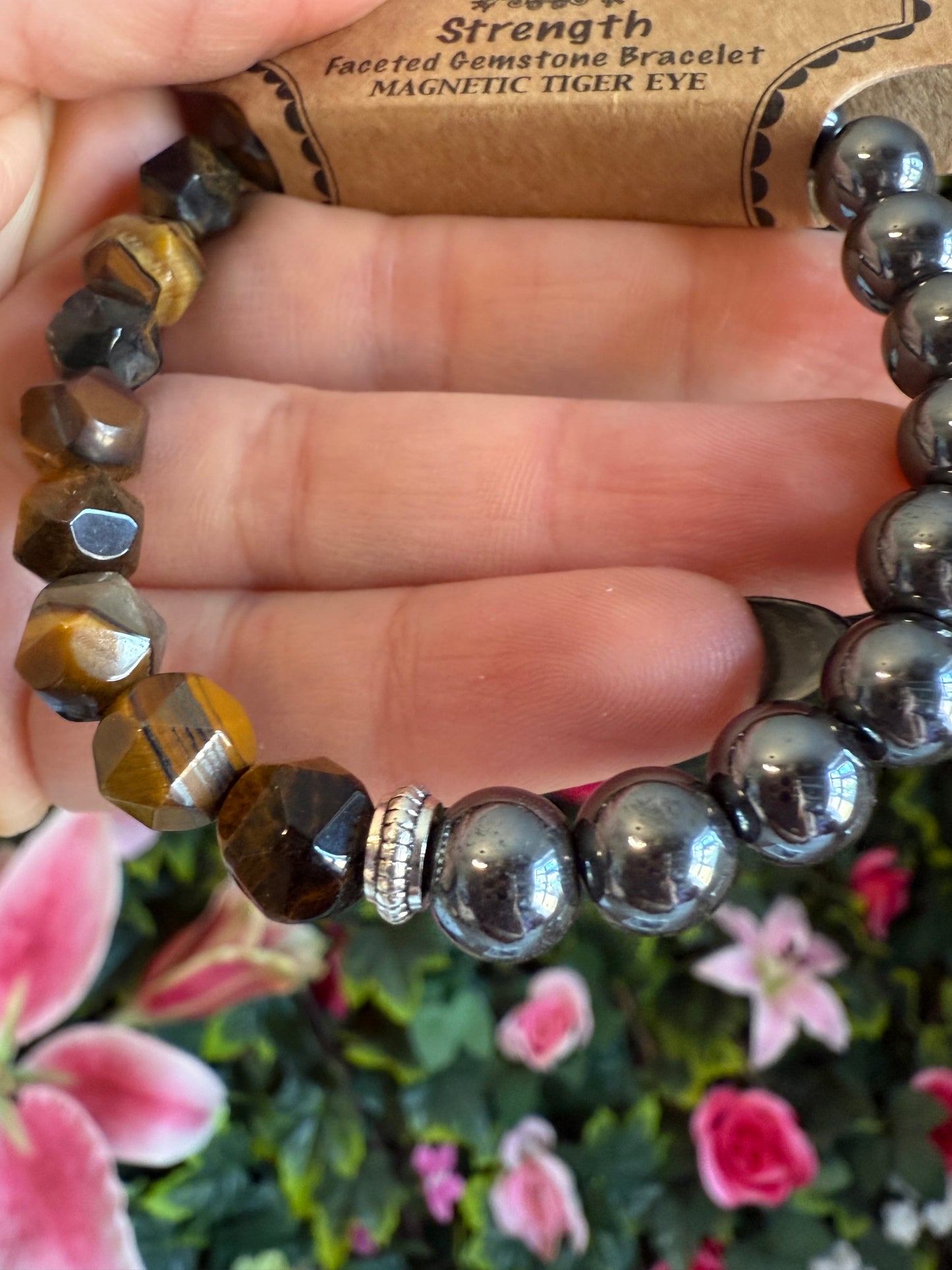 Hematite & Tigers Eye Bracelet