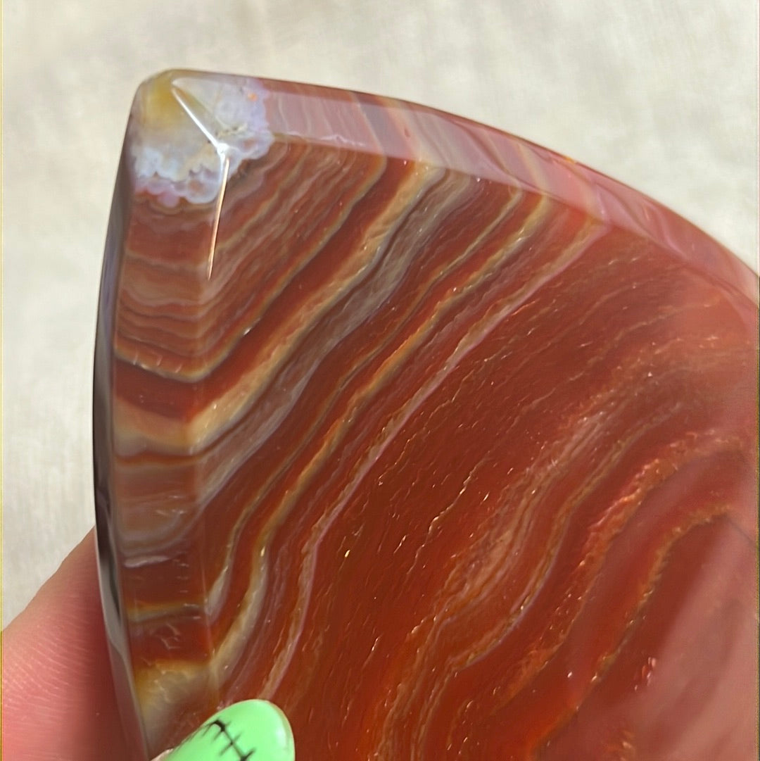 Carnelian Freeform Flame