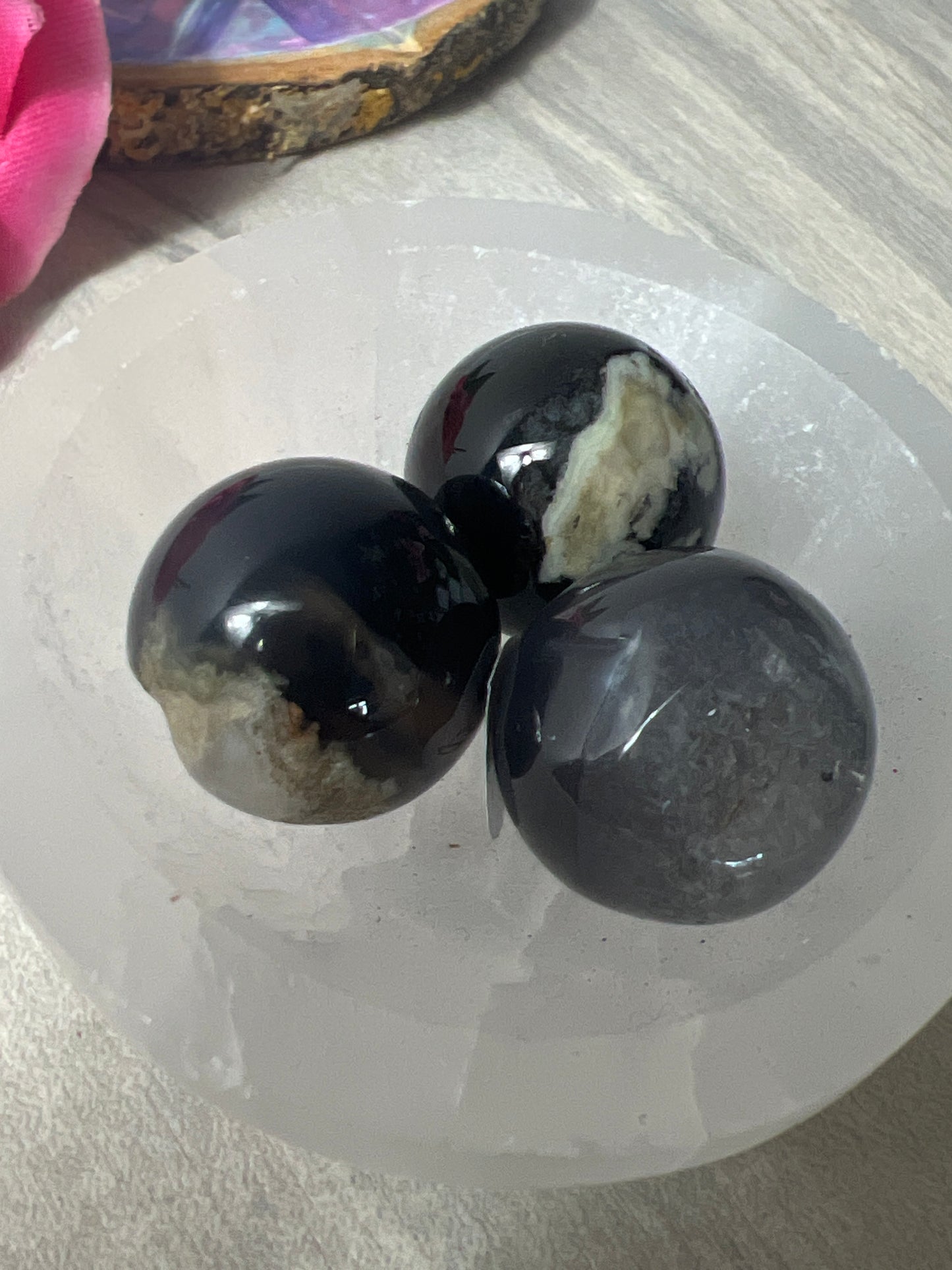 Small Volcanic Agate Sphere