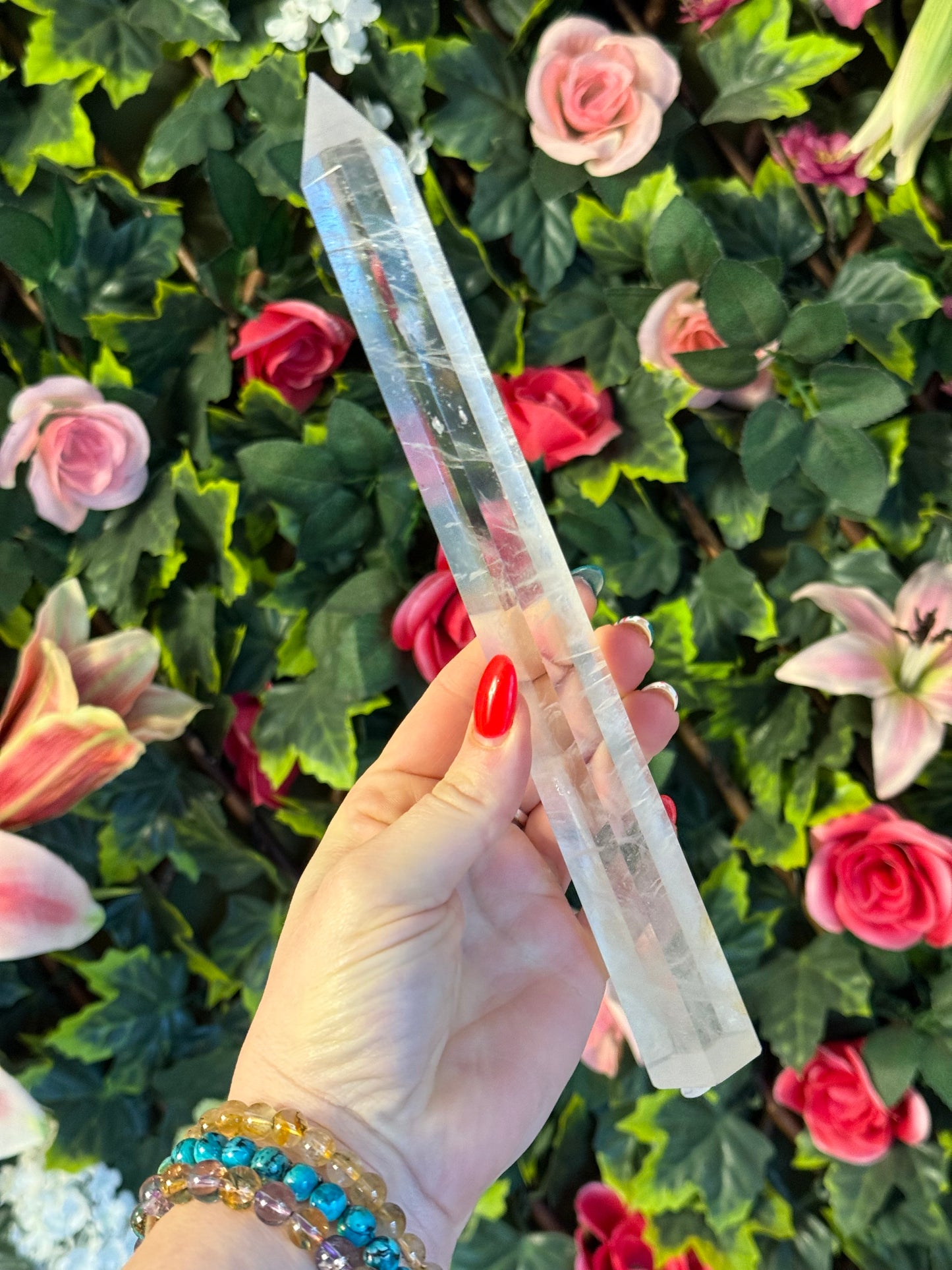 Clear Quartz Tower Point
