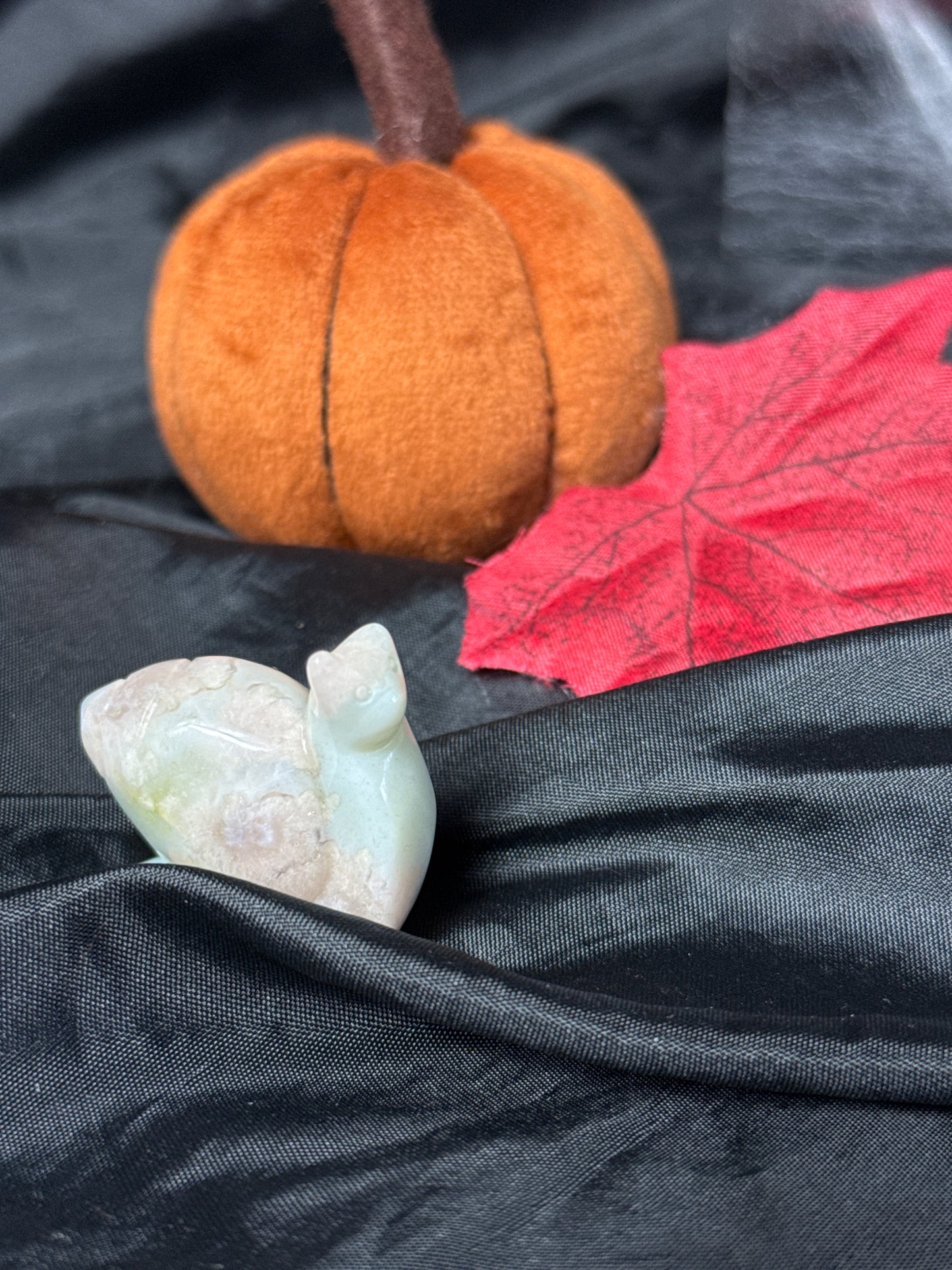 Green Flower Agate Snail