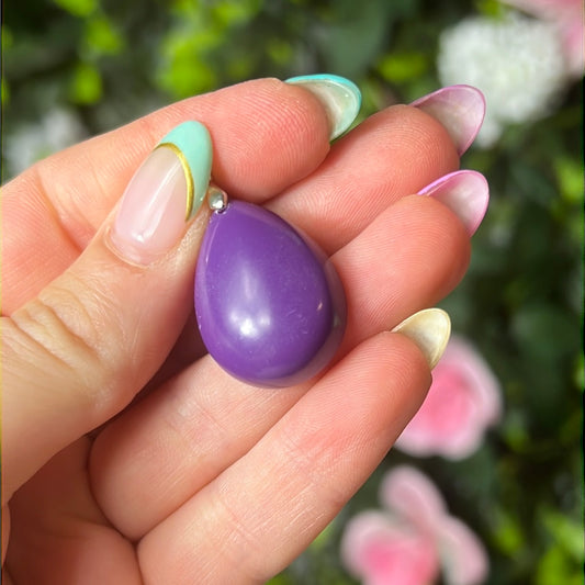 Lepidolite 925 Sterling Pendant