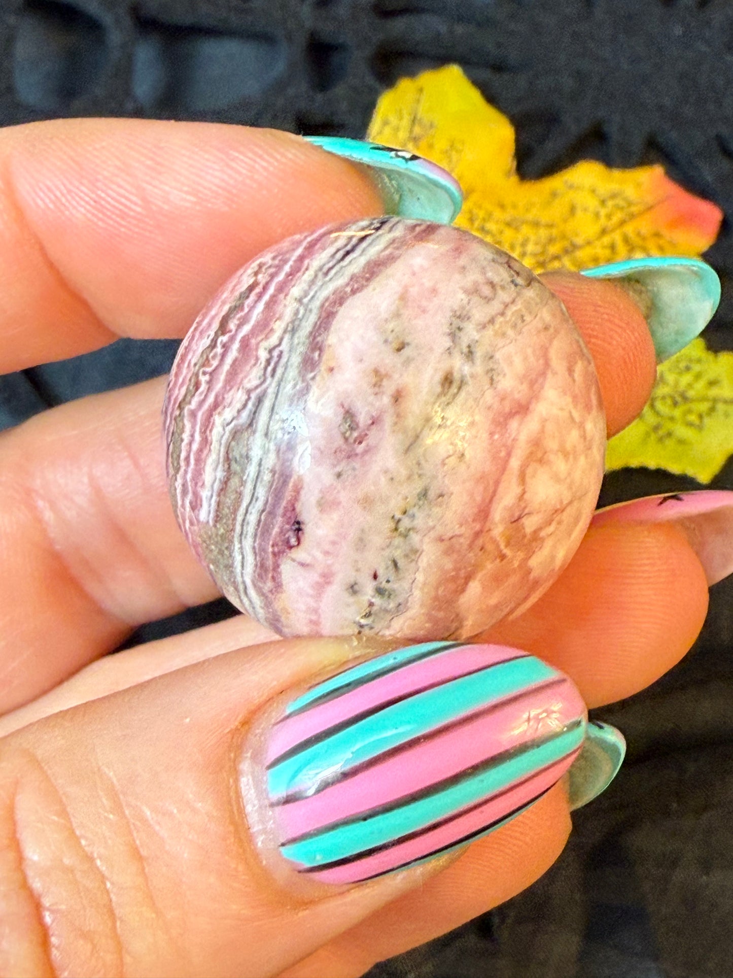Rhodochrosite Sphere
