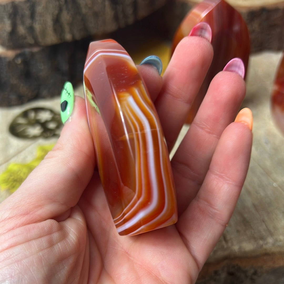 Banded Carnelian Freeform