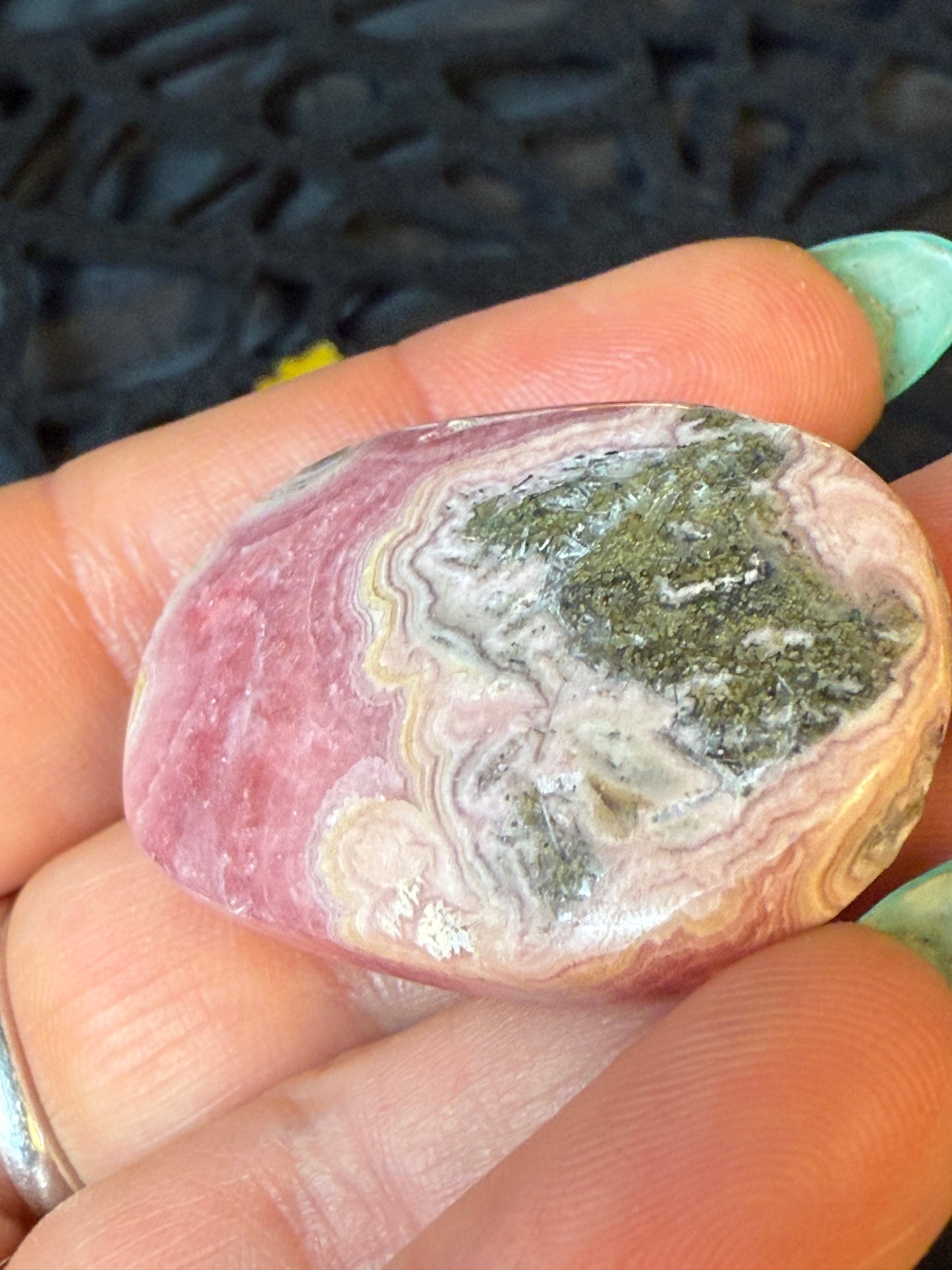 Rhodochrosite Palm
