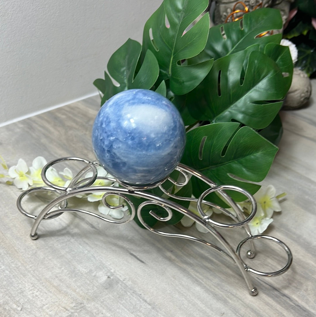 Semi Circle Metal Sphere Display Stand