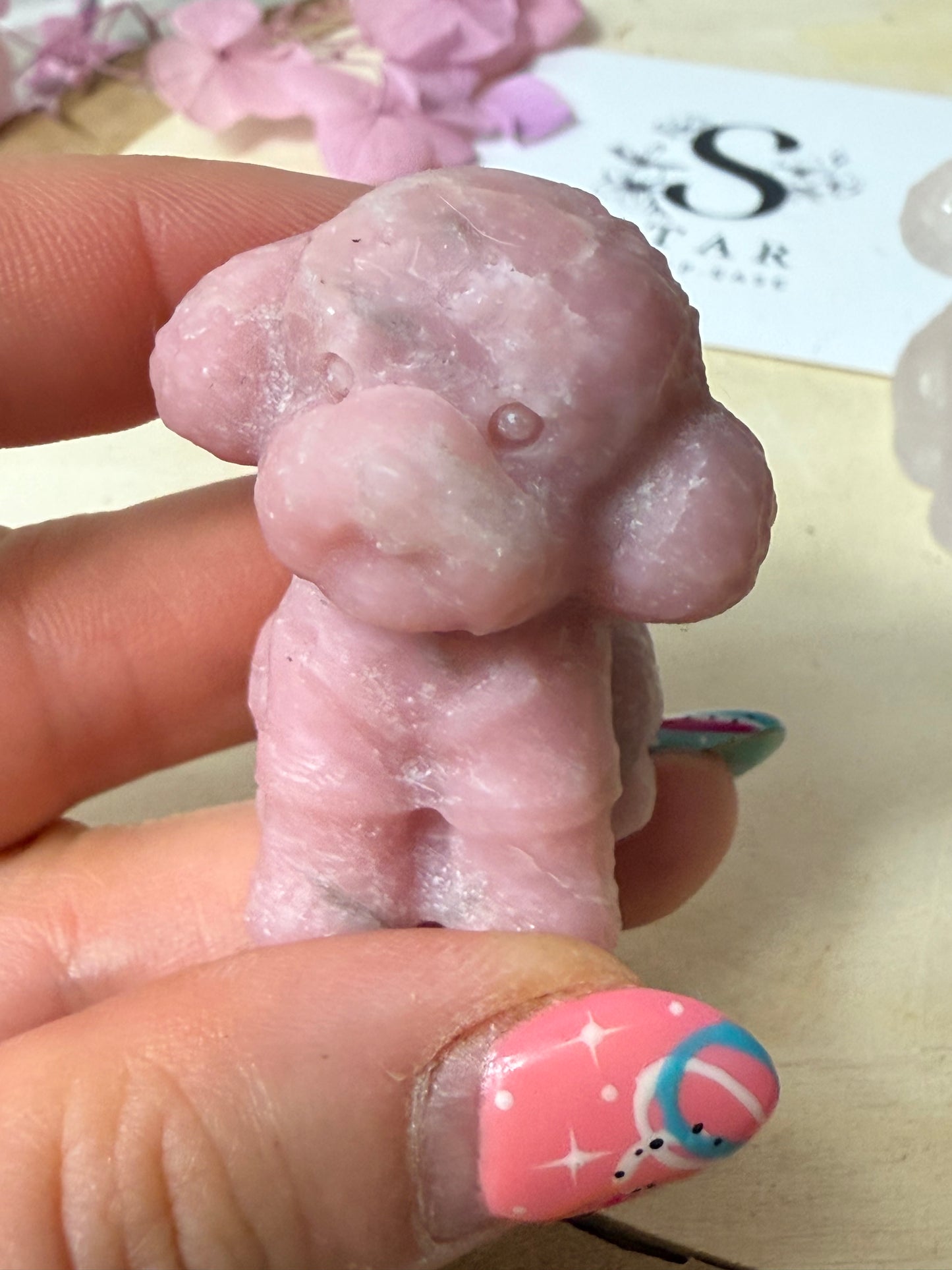 Teddy Dog Carving