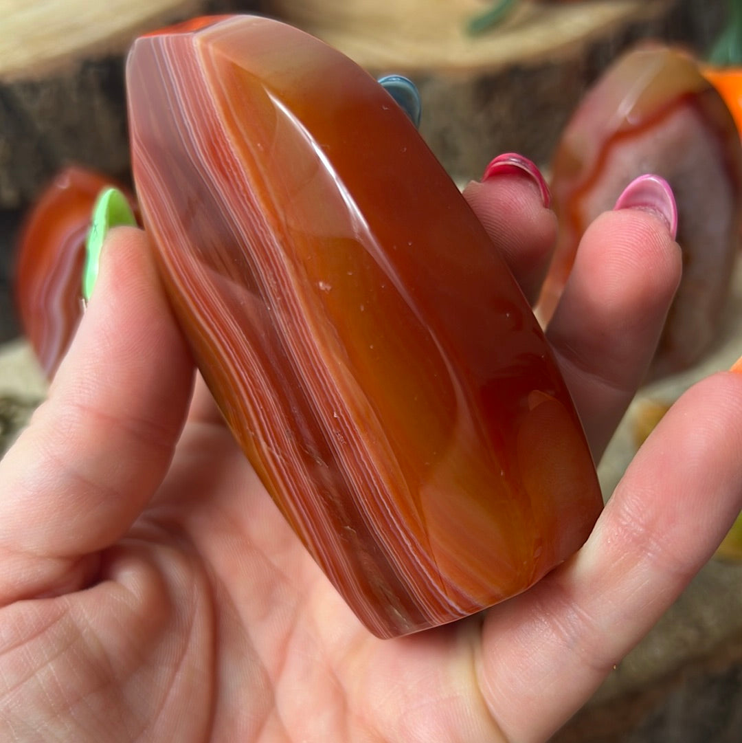 Banded Carnelian Freeform