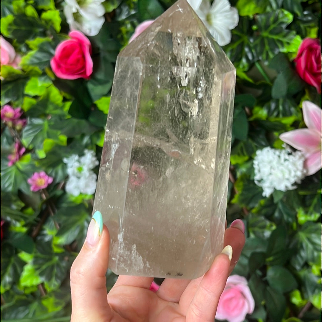 Smoky Quartz Tower Point