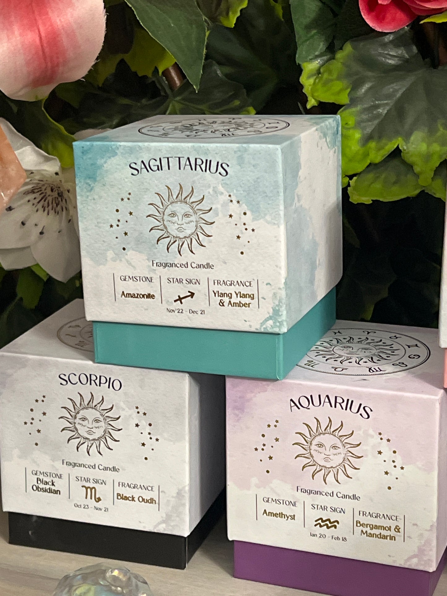 Zodiac Starsign Gift Box Candle