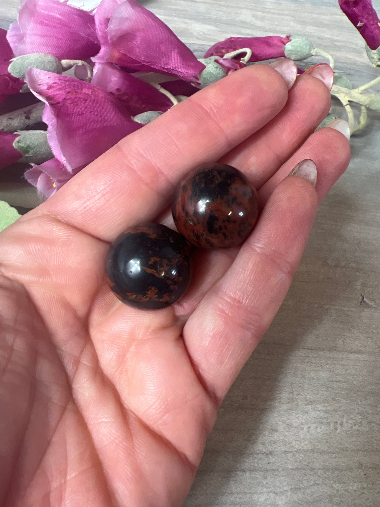 Mahogany Obsidian Sphere - 20mm