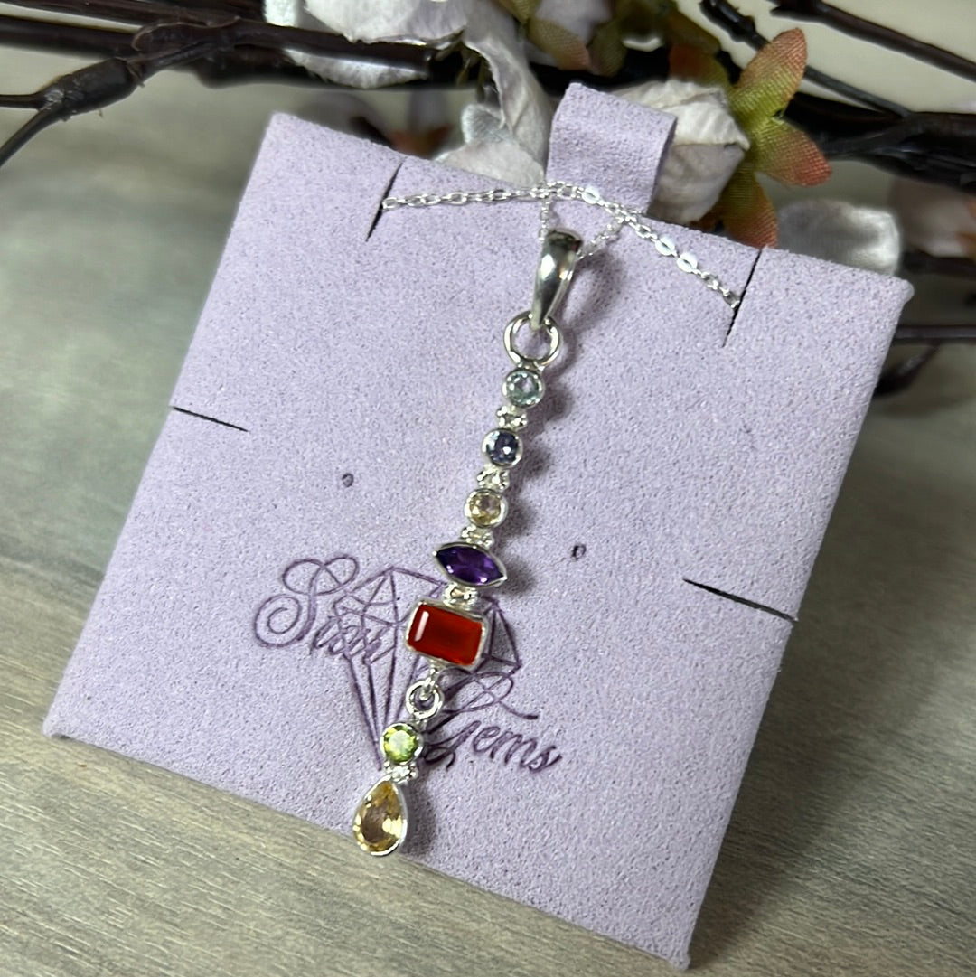 Chakra Multi Sterling 925 Pendant