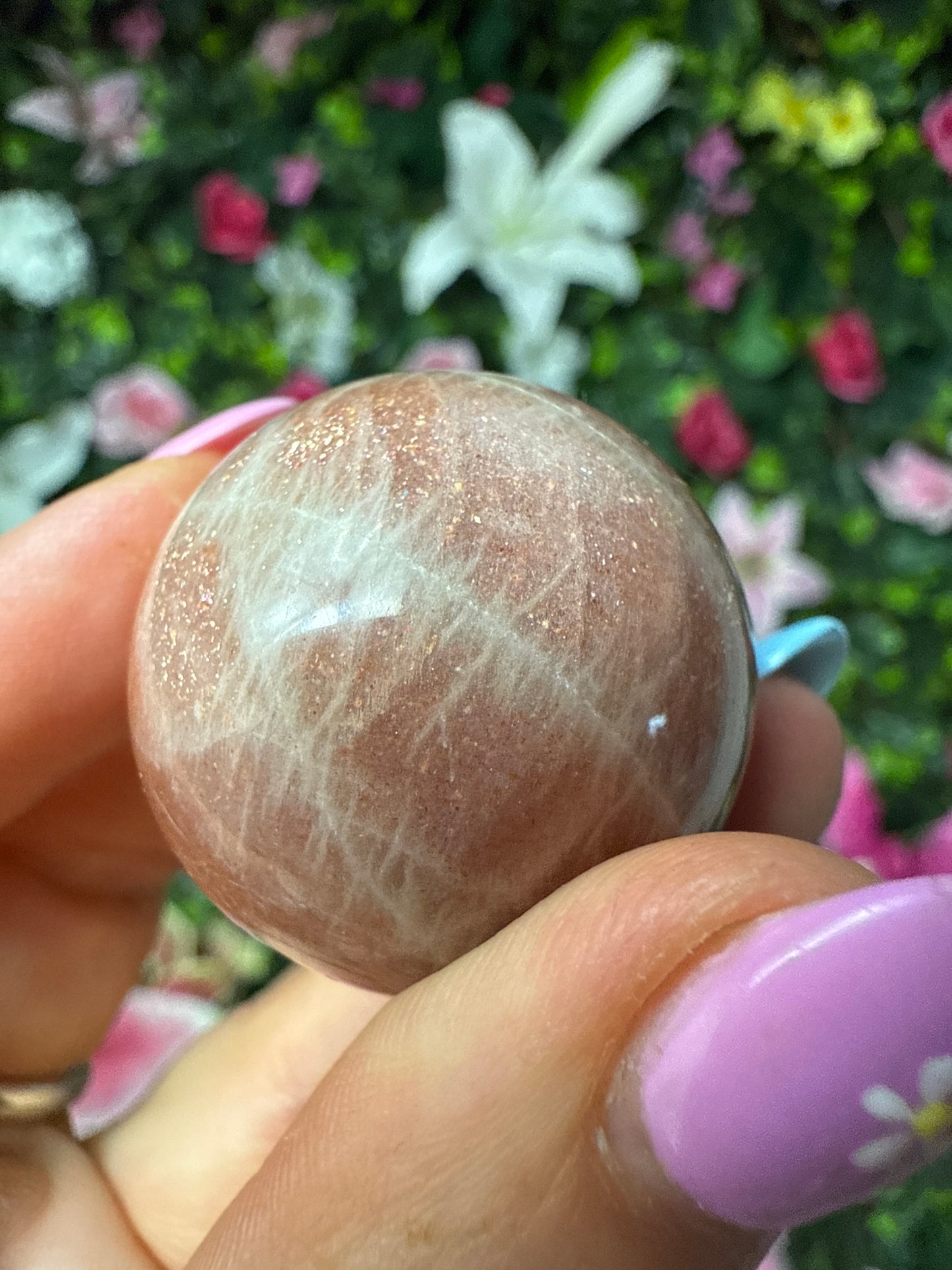 Sunstone sphere 30mm