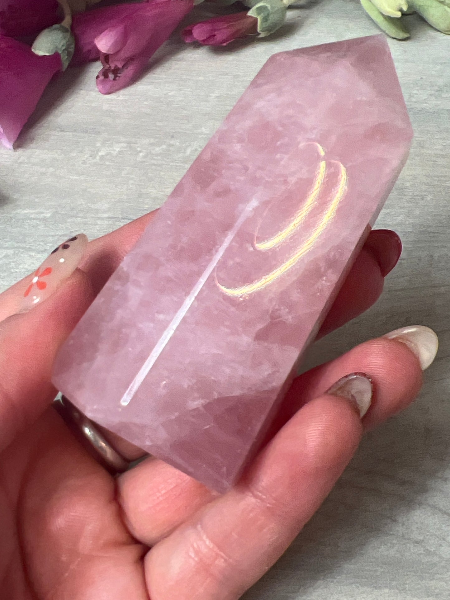 Rose Quartz Tower Point