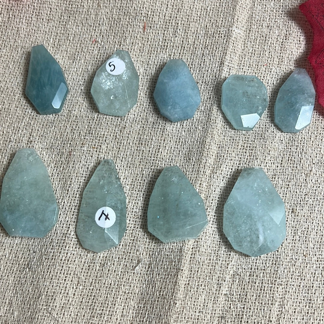 Aquamarine Mini Freeform - AA Grade