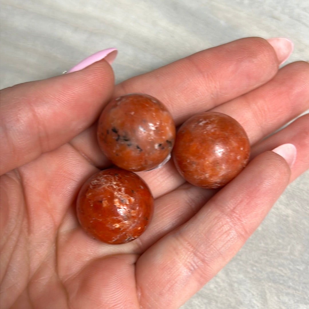 Orchid Calcite Sphere AA Grade - 20mm