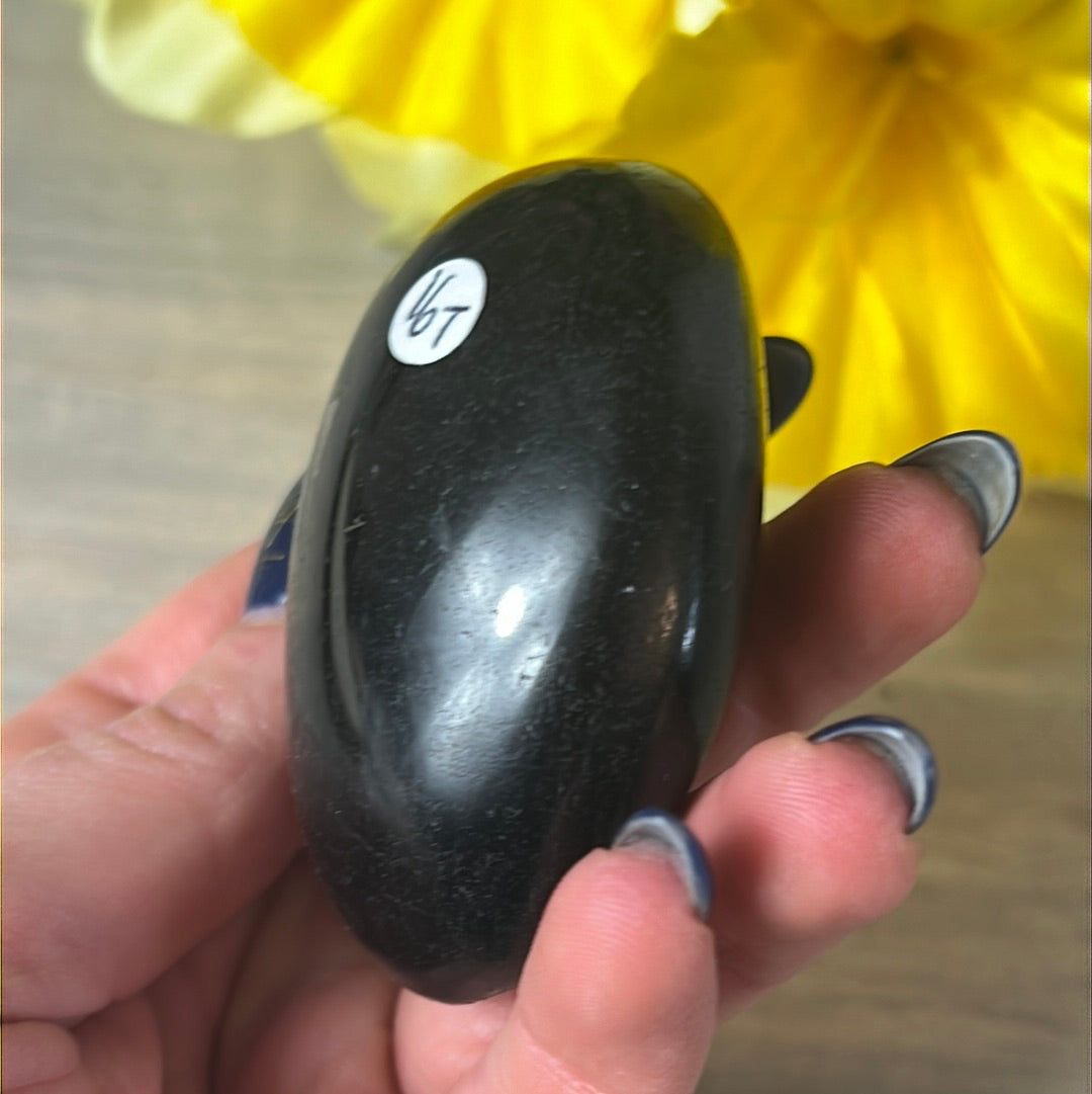 Black Tourmaline Chunky Palm