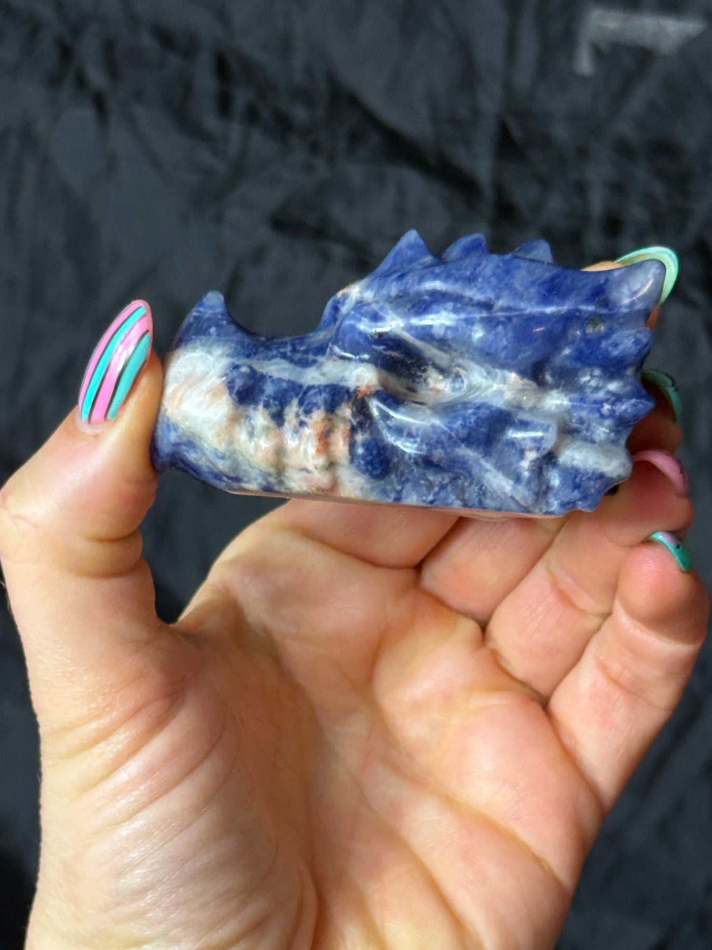 Sodalite Dragon