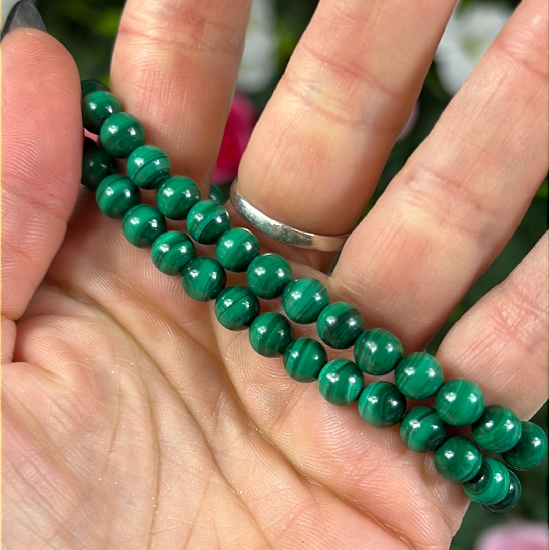 Malachite Bracelet 6mm