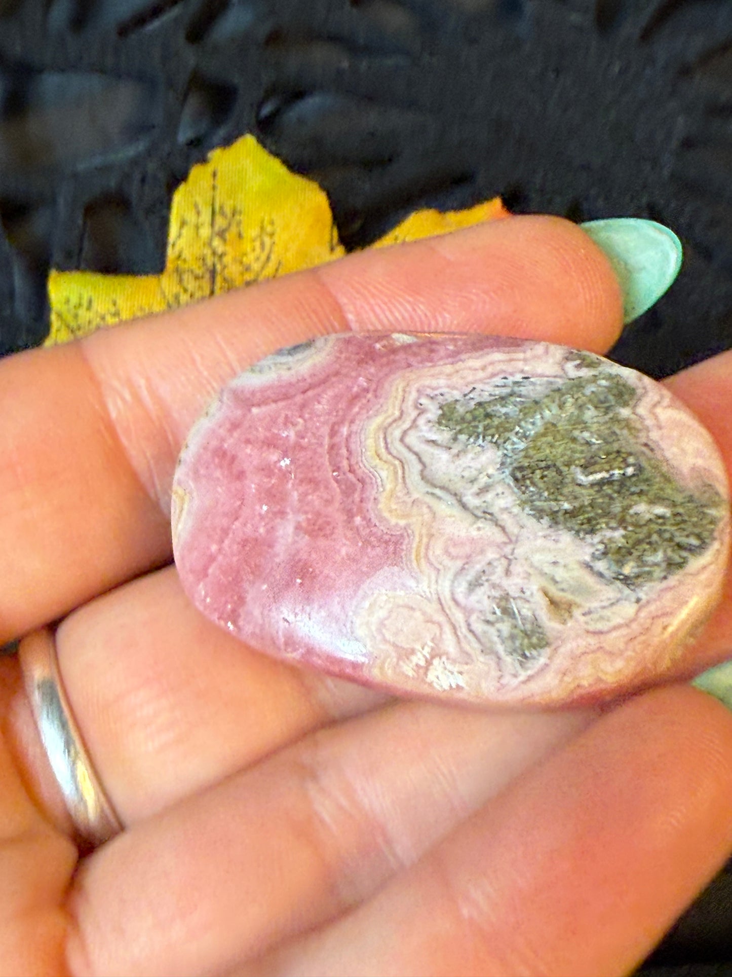 Rhodochrosite Palm