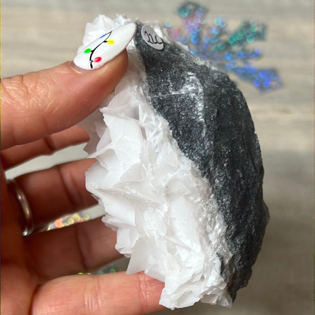 Rose Petal Calcite Specimen