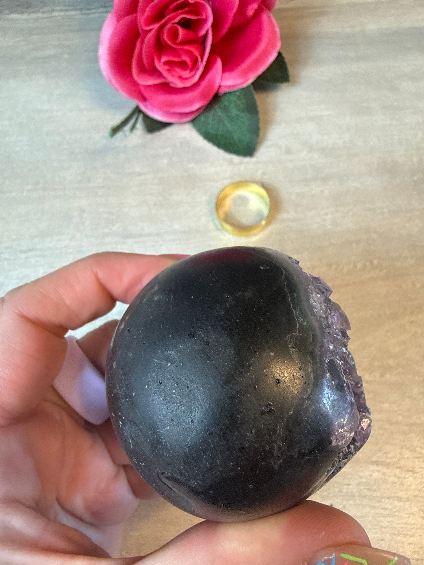 Druzy Amethyst Sphere