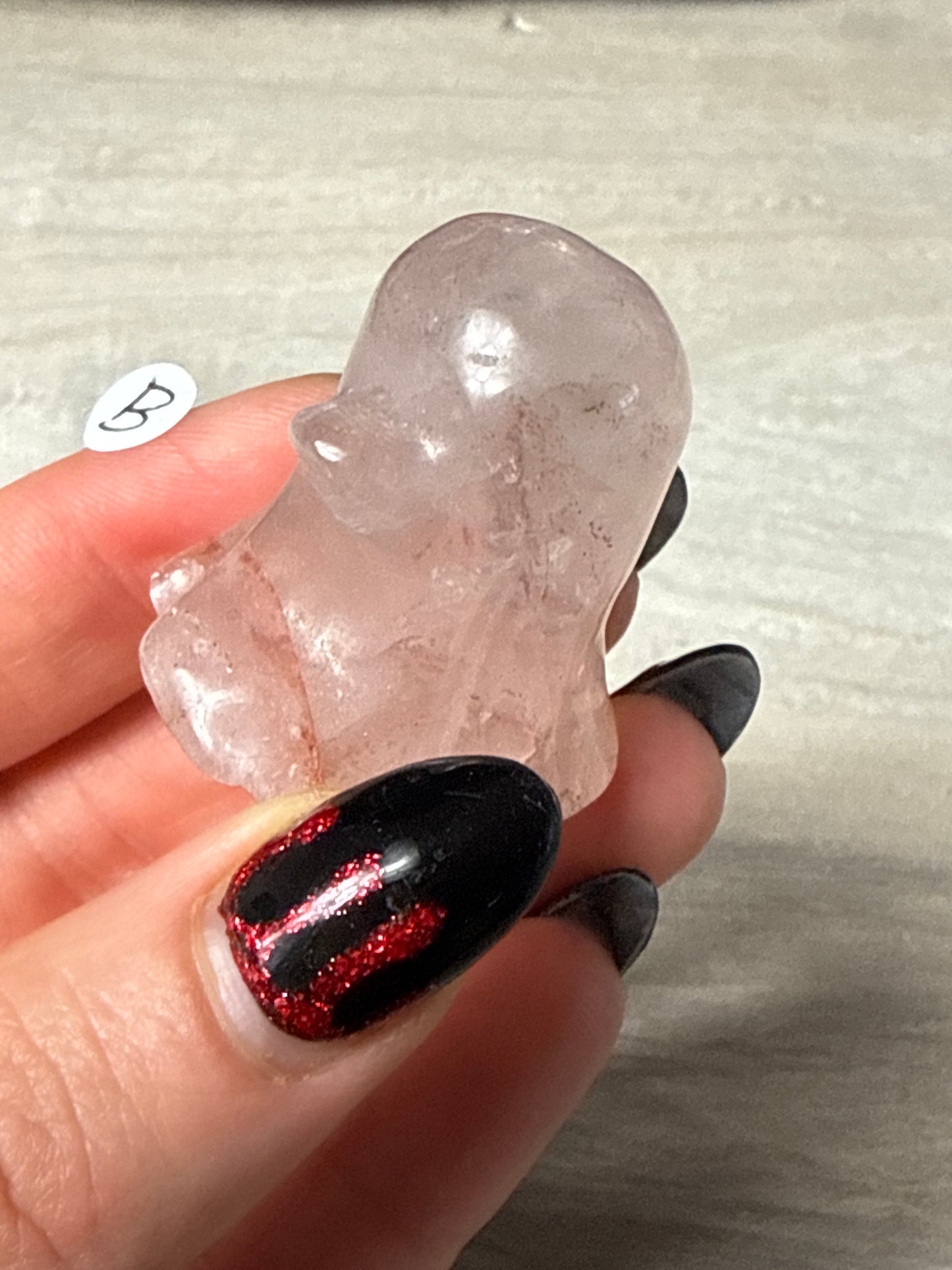 Fire quartz & garden healer ghost